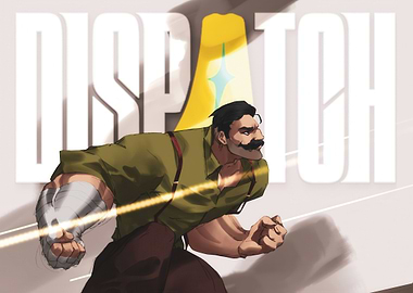 Dispatch Character Illustration