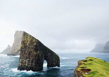Drangarnir Sea Arch, Faroe Islands