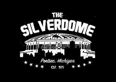 The Silverdome Pontiac Michigan Est. 1975