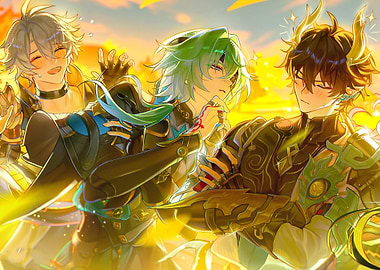 phainon, anaxa and imbibitor lunae star rail