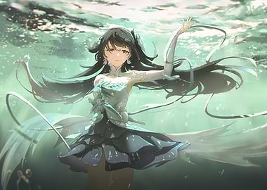 Girl Underwater