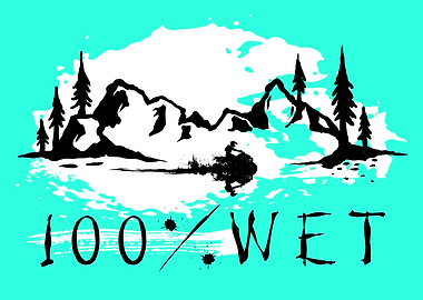 100% Wet Quad Bike in the Wetland