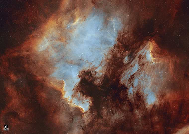 NGC7000 - Nebula in Space