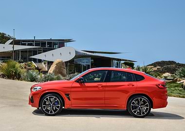 Red BMW X4 M Competition