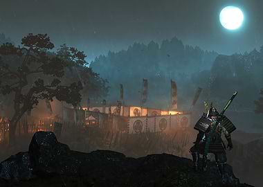 Samurai at Night nioh