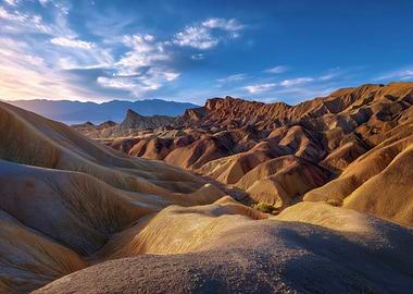 Death Valley Landscape at Sunrise