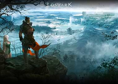 Lost Ark Landscape with Characters