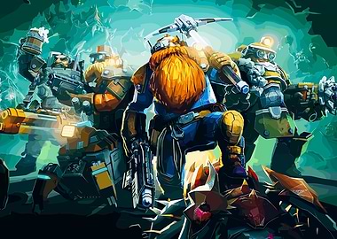 Deep Rock Galactic Dwarves