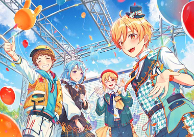 Anime Idol Group Celebration