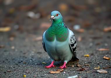 Pigeon Portrait