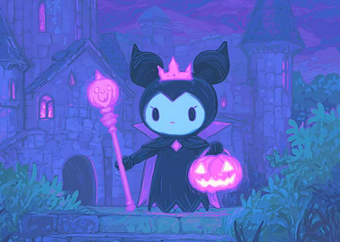 Kuromi Halloween Castle