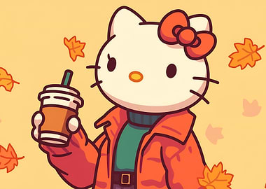 Hello Kitty Autumn Latte