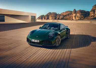 Desert Drive: Porsche 911's Horizon