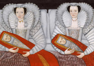 Double Portrait with Infants