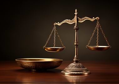 Scales of Justice Still Life