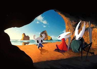 Hollow Knight Beach Scene