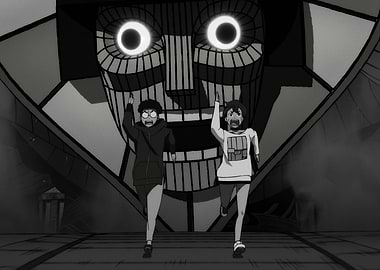 Fleeing the Ominous Gaze