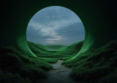 Green Portal Landscape