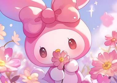My Melody with Flowers