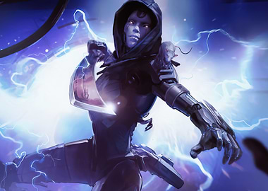 Ash Apex Legends Character Art