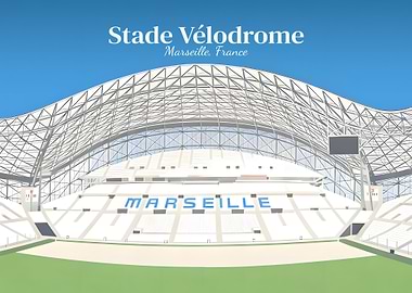 Stade Vélodrome, Marseille, France