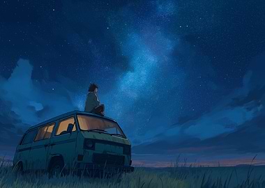 Night Sky Van Adventure