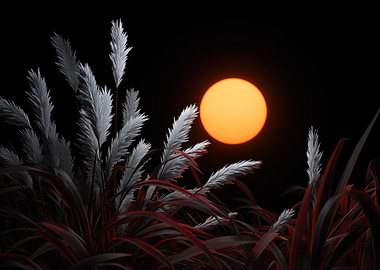 Wheat Field at Sunset