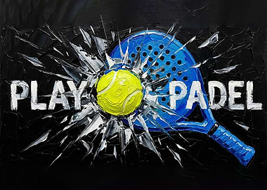 Play Padel Painting