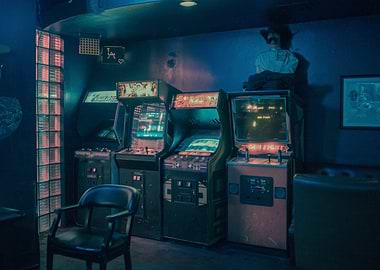 Los Angeles Arcade Room