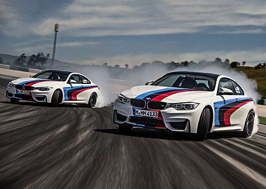 BMW M4 Drifting Duo