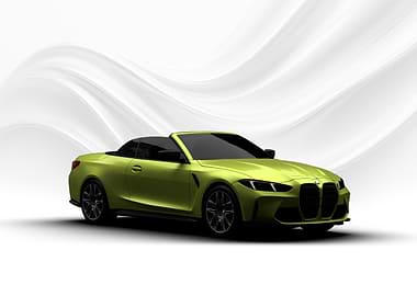 Lime Green BMW M4 Convertible G83