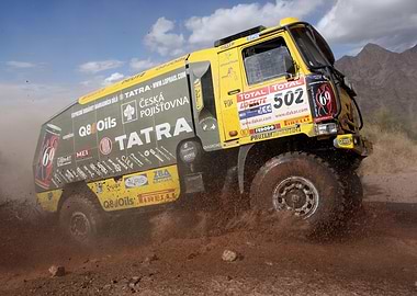 Tatra Race Truck in Action