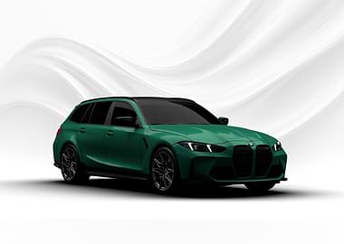 Green BMW M3 G81 Touring