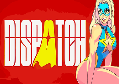Dispatch Superheroine Comic Art