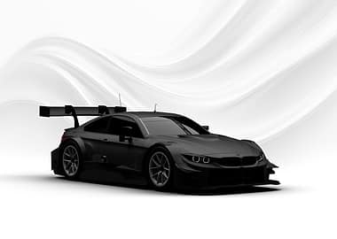 M4 DTM 2015 Race Car - Black - front