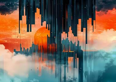 Fragmented Sunset City