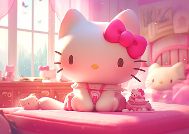 Hello Kitty Pink Room