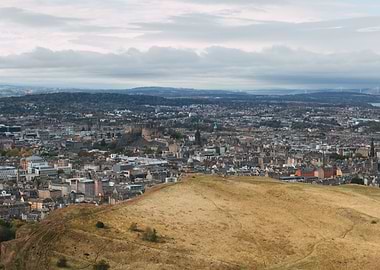 Edinburgh Cityscape from Arthur's Seat