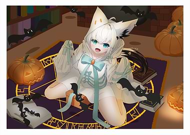 Anime Girl Halloween Ghost Costume