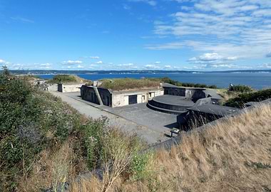 Fort Casey Overlooking the Sea