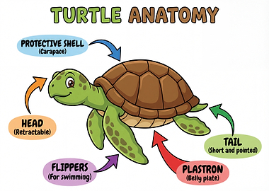 Turtle Anatomy Diagram
