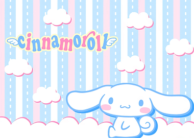 Cinnamoroll Cute Cartoon Background