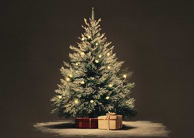 Christmas Tree with Gifts