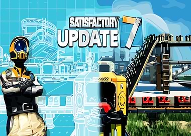 Satisfactory Update 7 Game Art