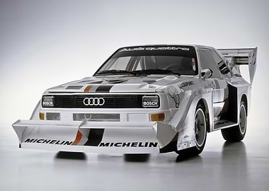 Audi Quattro Rally Car