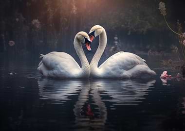 Swans in Love