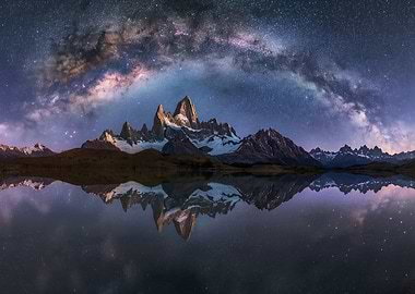 Milky Way over Fitz Roy