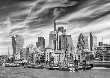 Impressive London Skyline