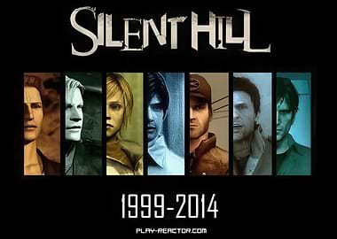 Silent Hill Game Series Collage