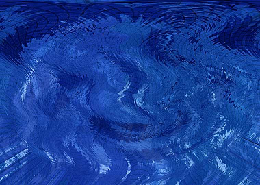 Abstract Blue Swirl SAID2
